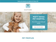 Tablet Screenshot of mistyvistas.com